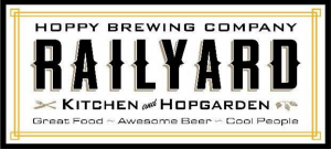 Hoppy's Railyard Kitchen & Hopgarden logo top
